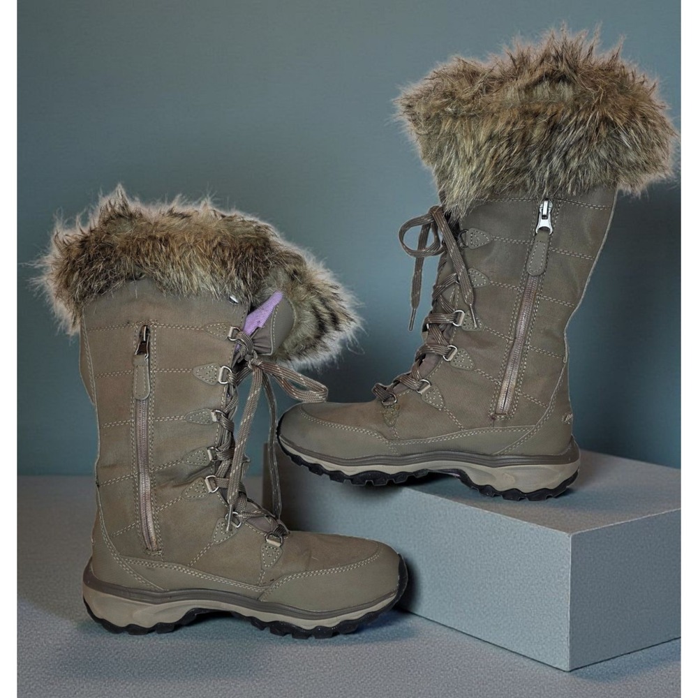 EDDIE BAUER Solstice 2 Boot Driftwood Women's Size 6 WINTER WATER RESISTANT